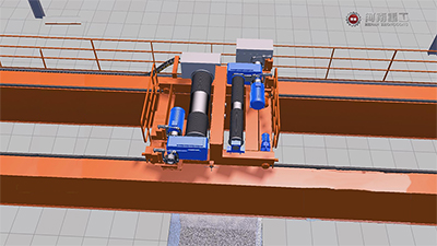 Puente grúa eléctrico